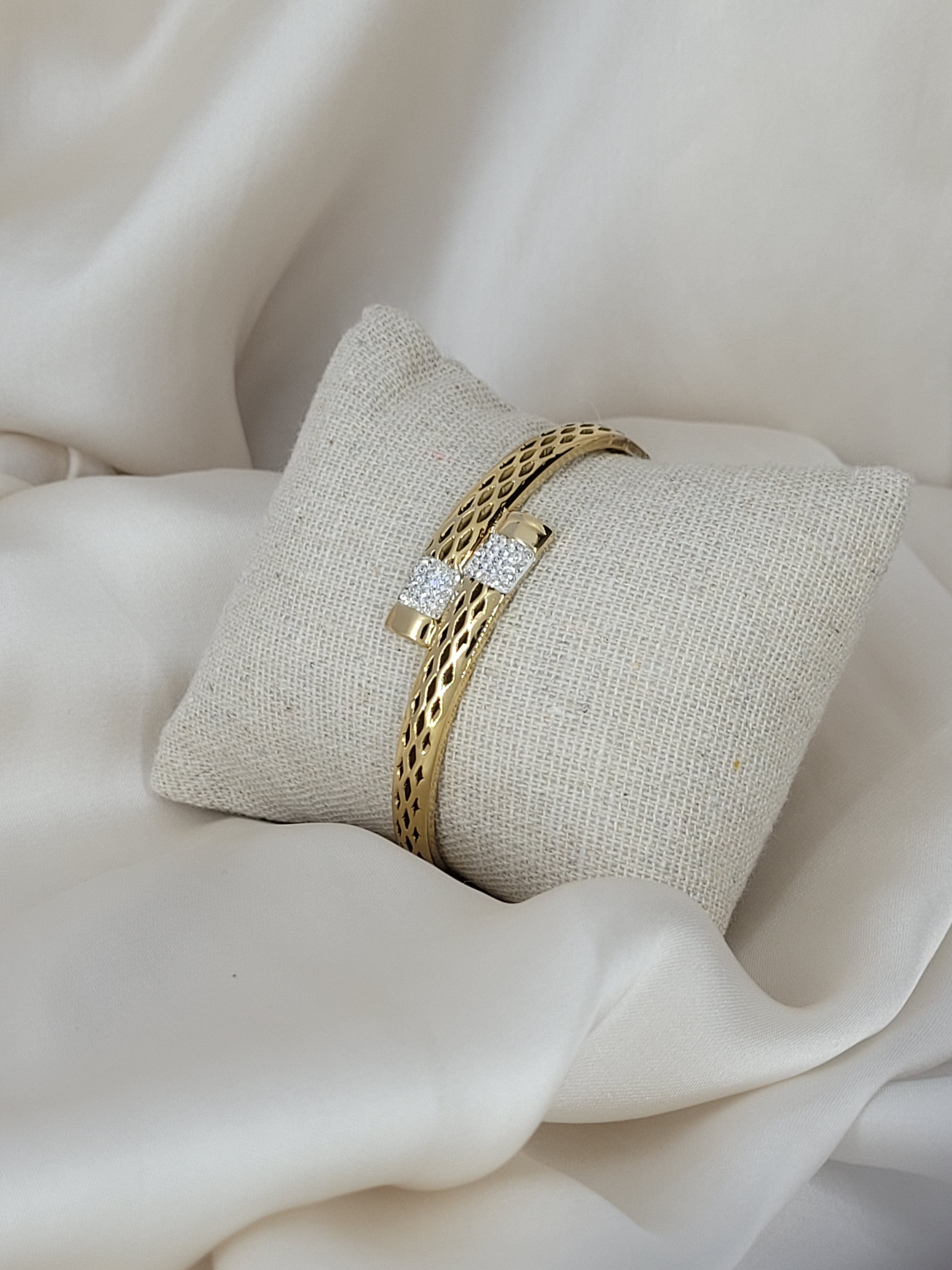 Bracelet strass (D 6cm)