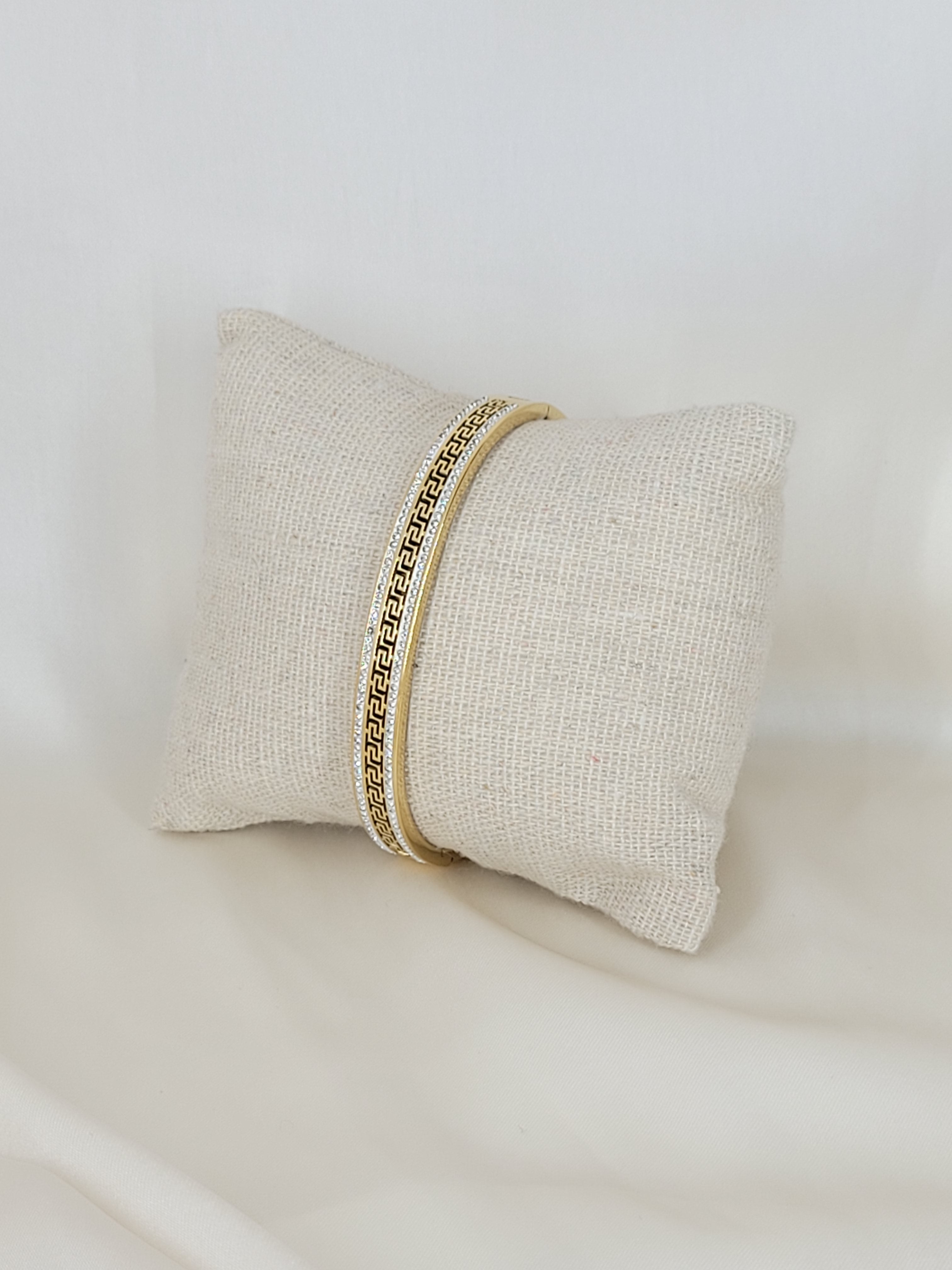 Bracelet strass (D 6cm)