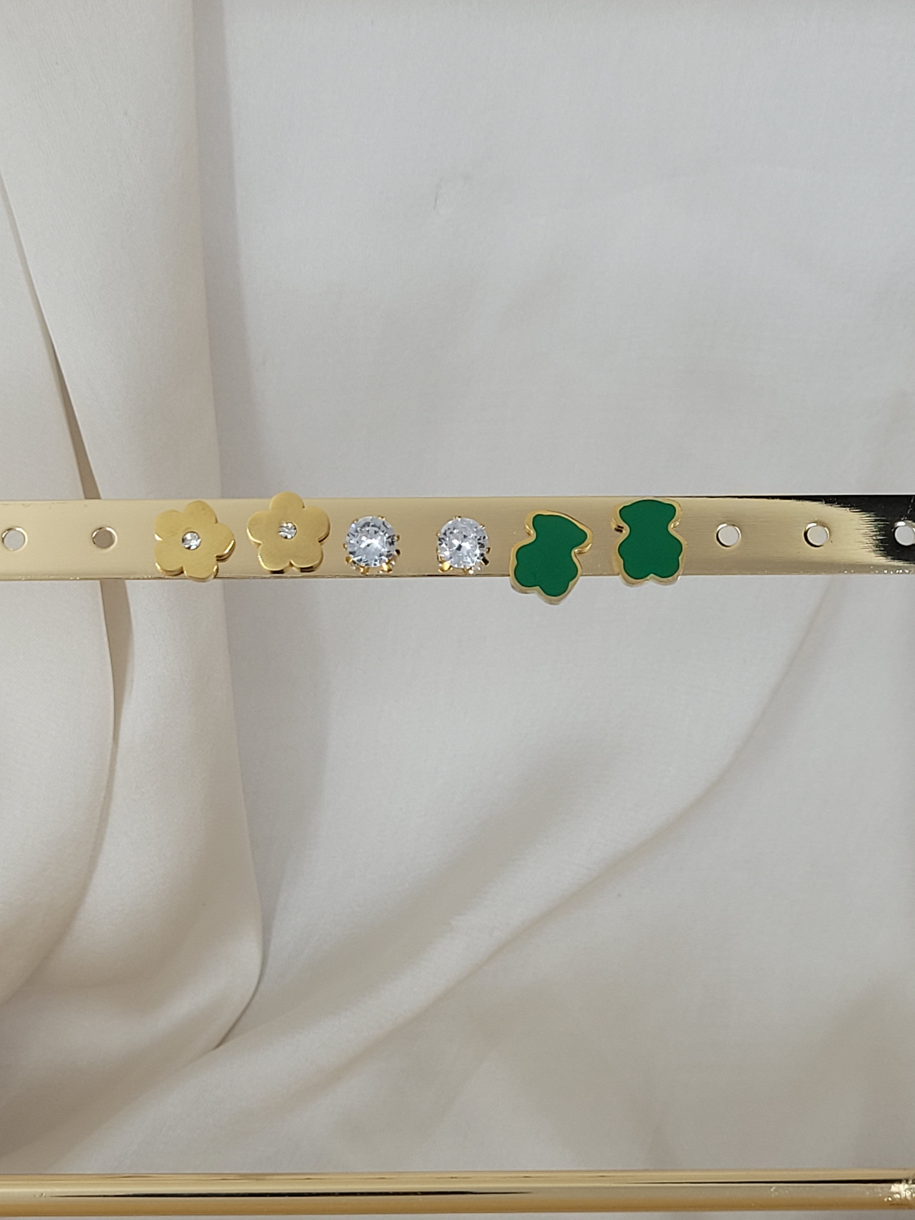 Boucles d'oreilles Enfants 3 pièces