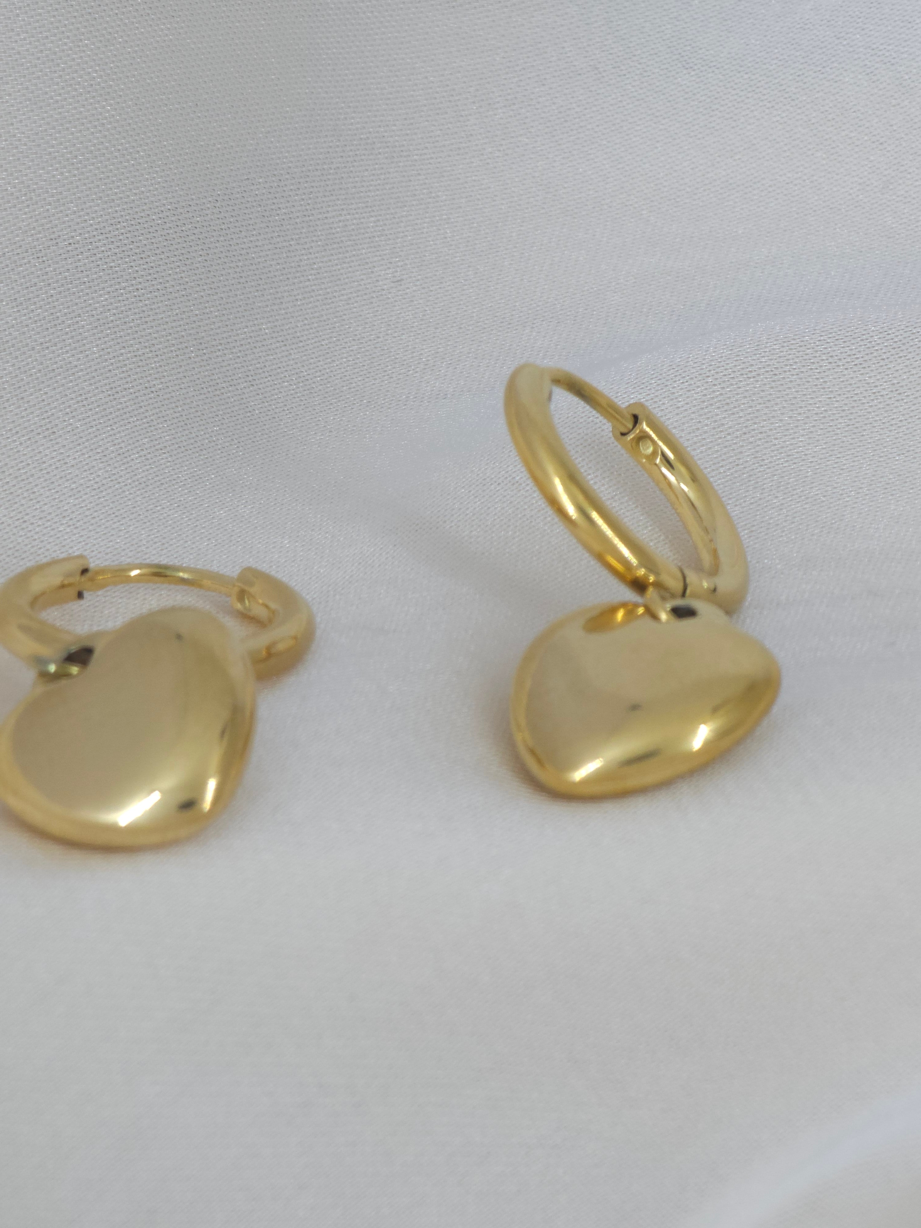 Boucles d'oreilles cœur