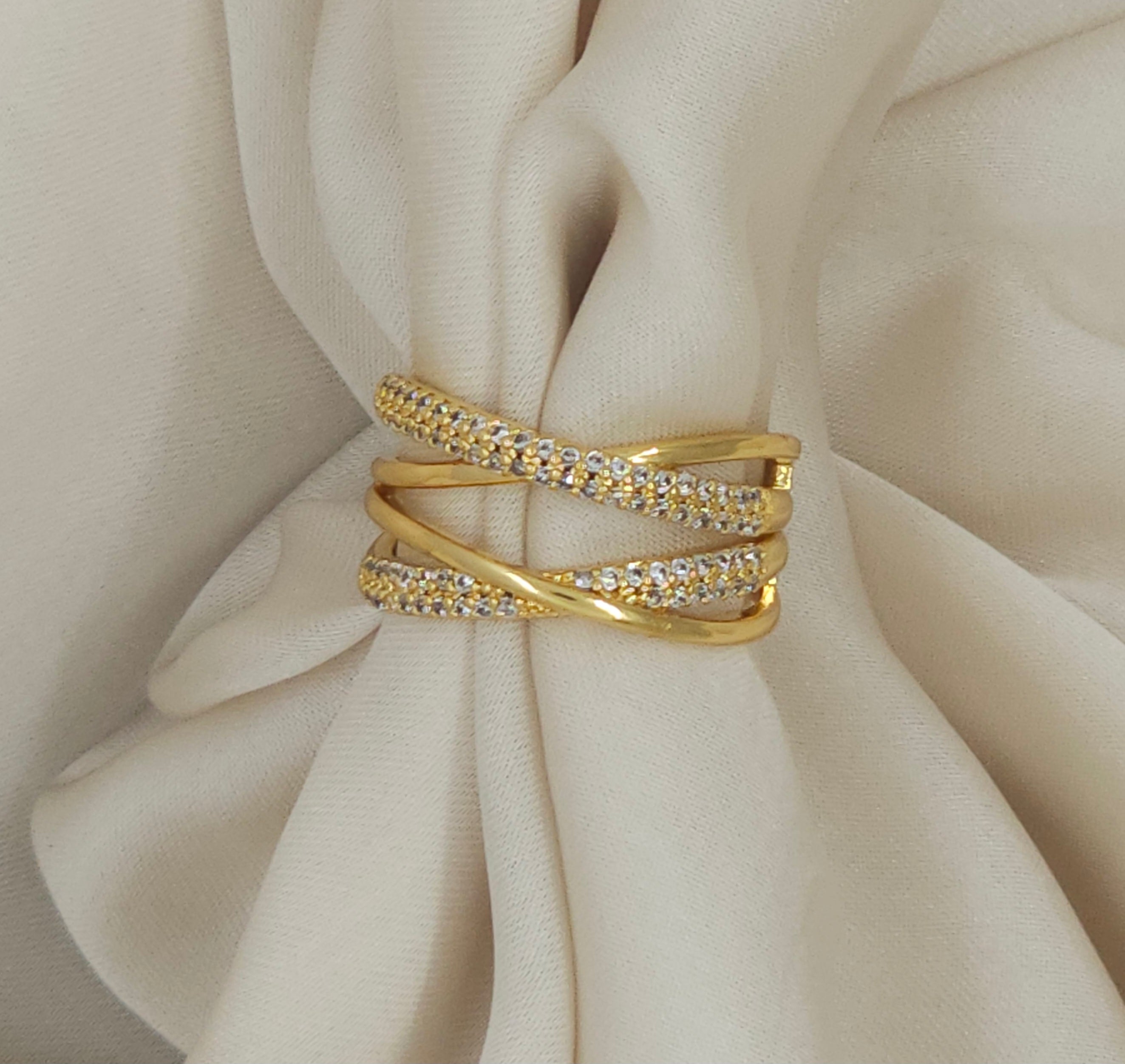 Bague luxe réglable