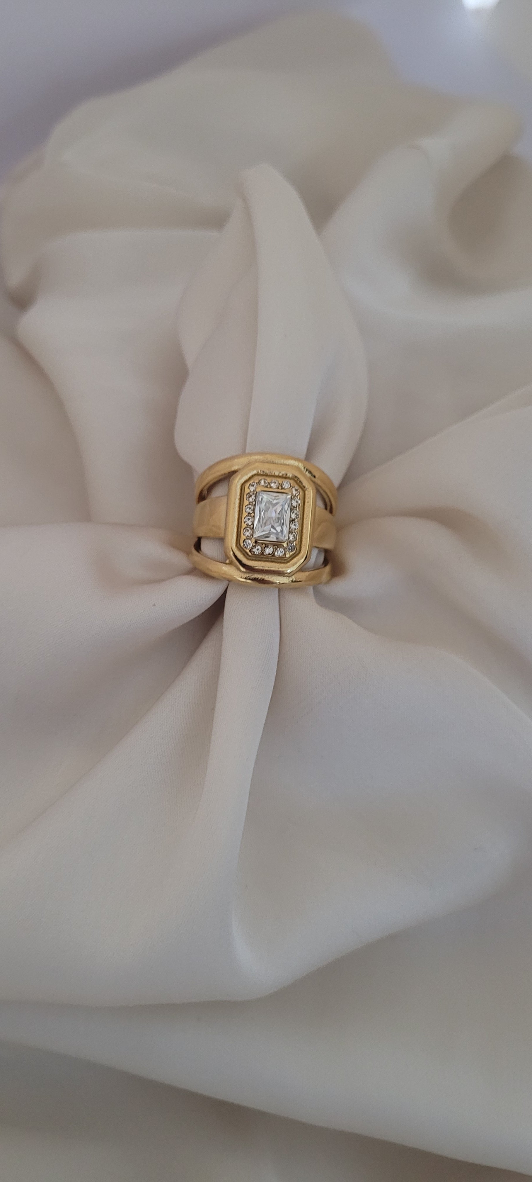 Bague Baldi avec strass