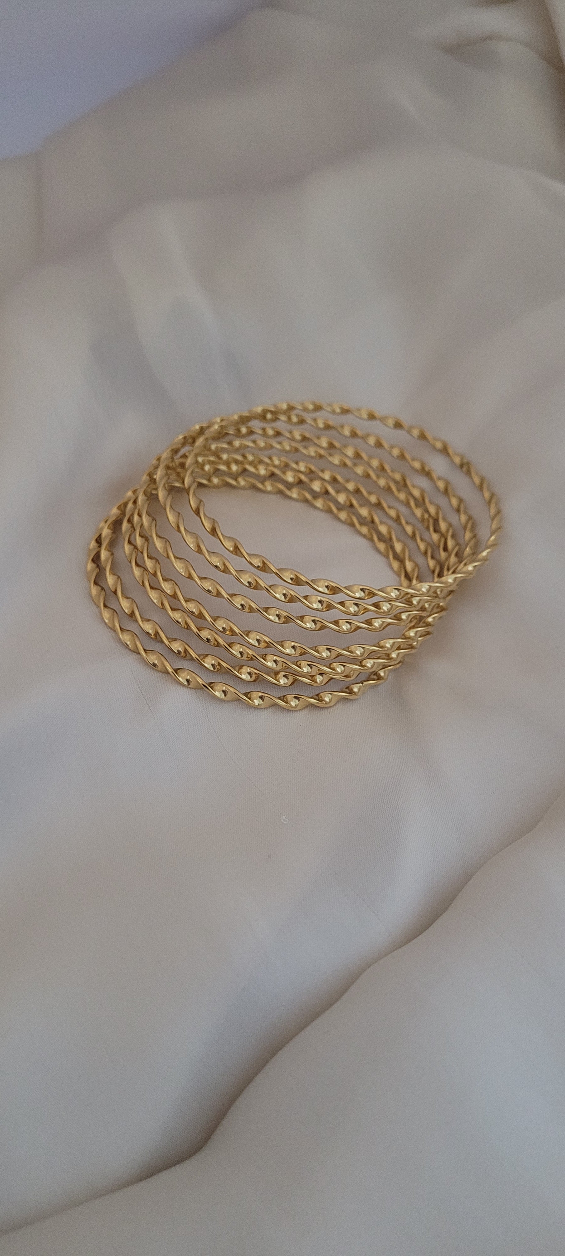 7 bracelet TORSADÉ (6.5cm)