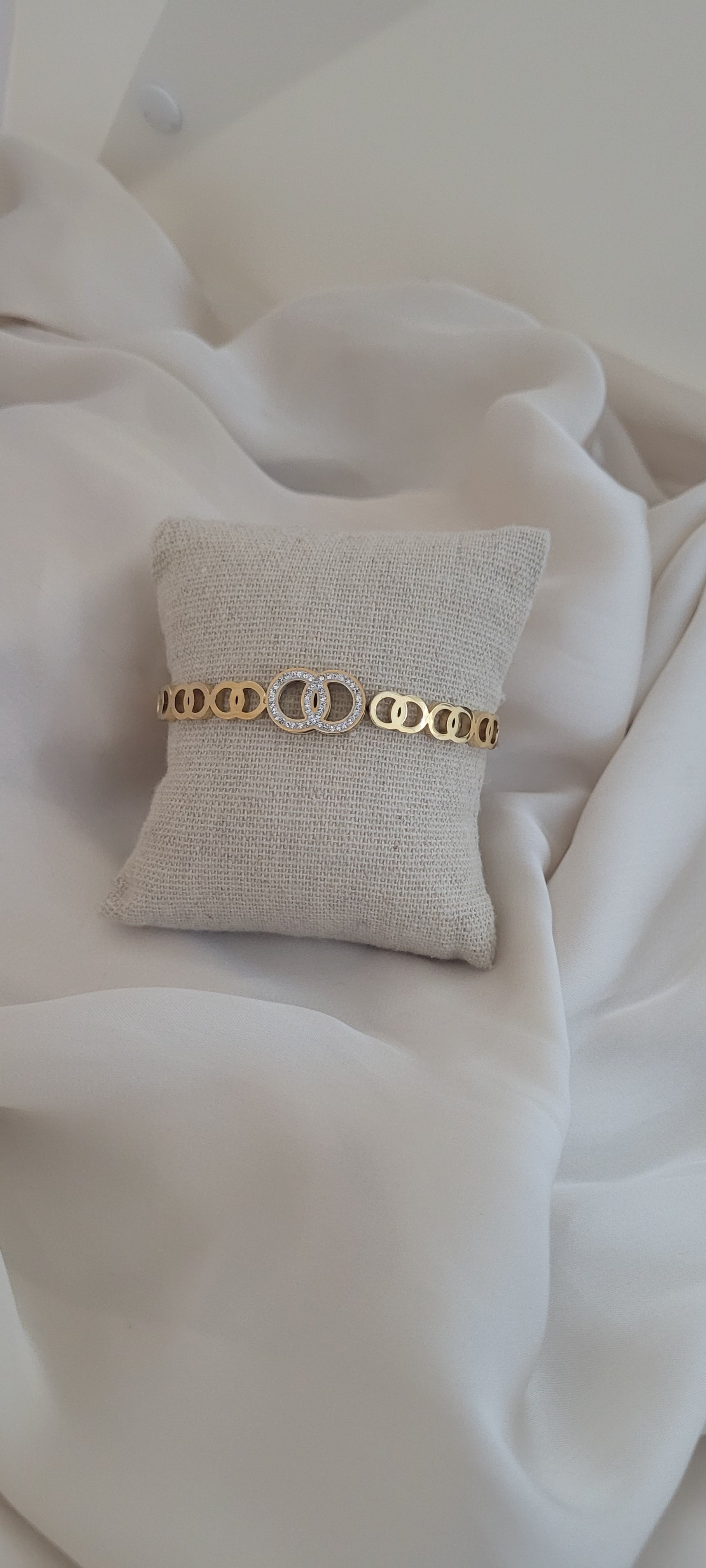 Bracelet strass luxe (6cm)