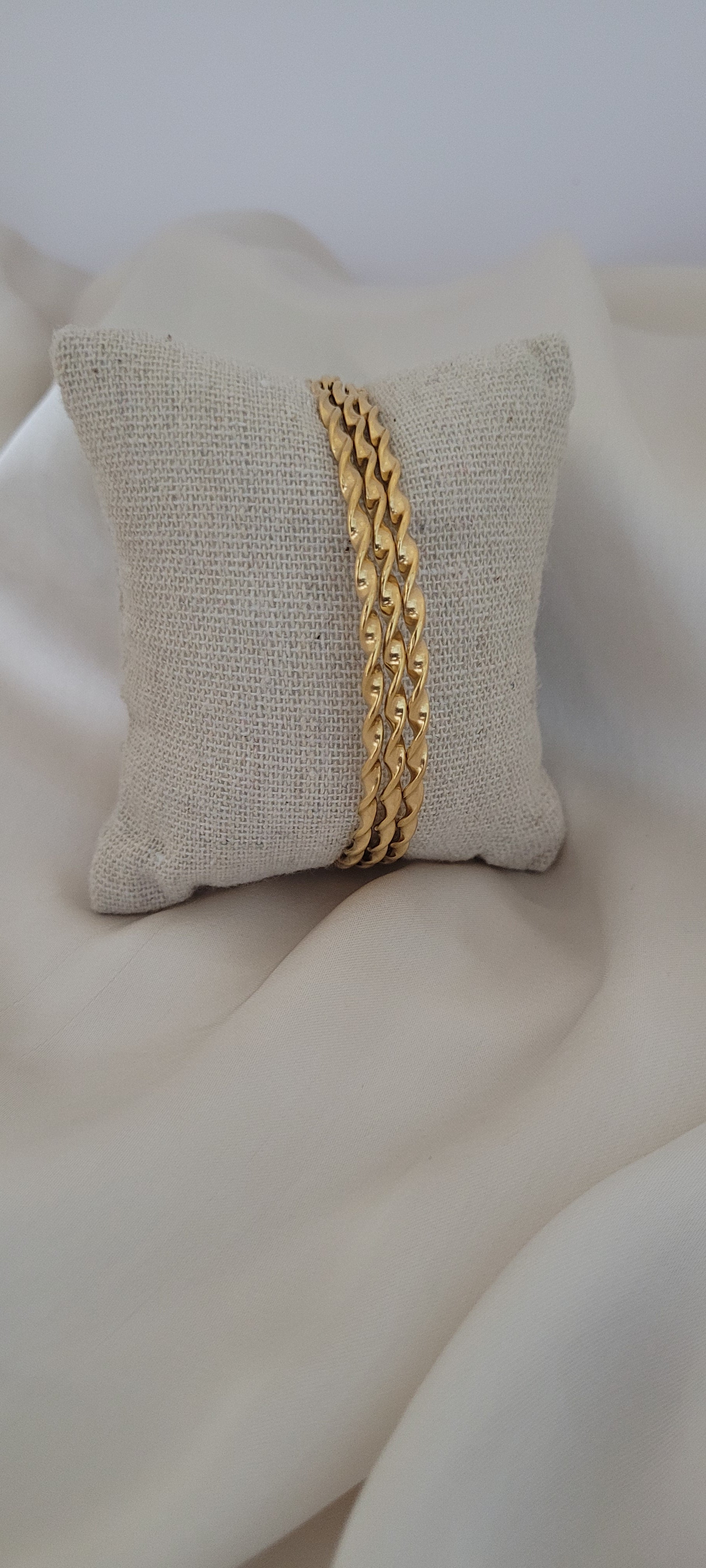 3 bracelet Torsadé (6.5cm)