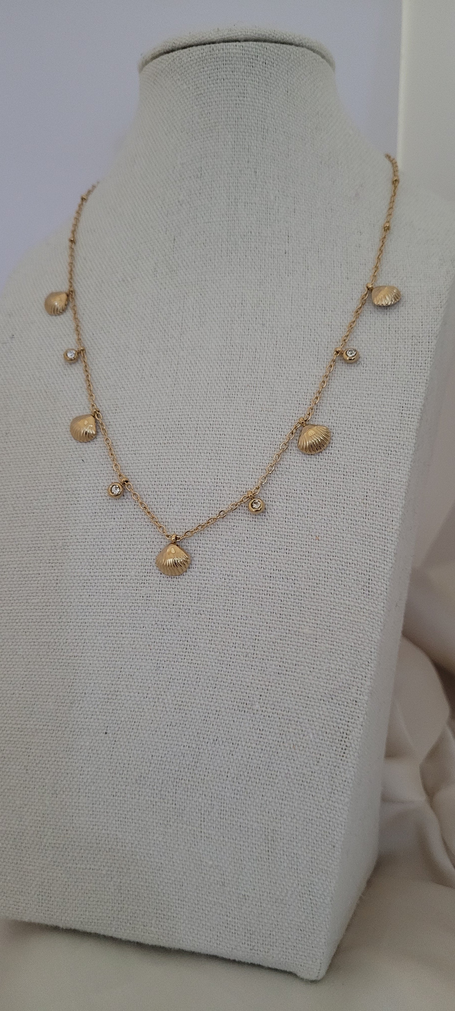 Collier coquillage