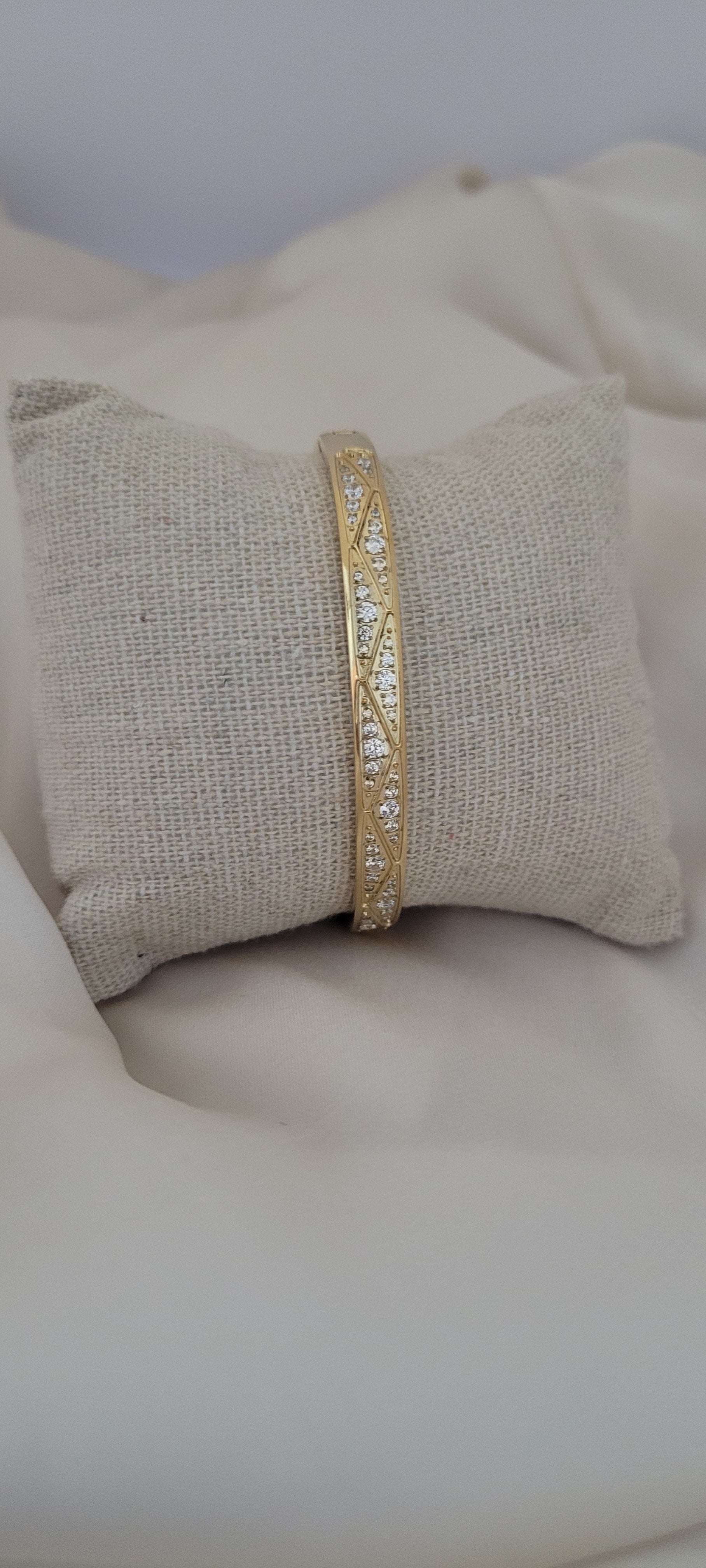 Bracelet avec strass (5.7cm)