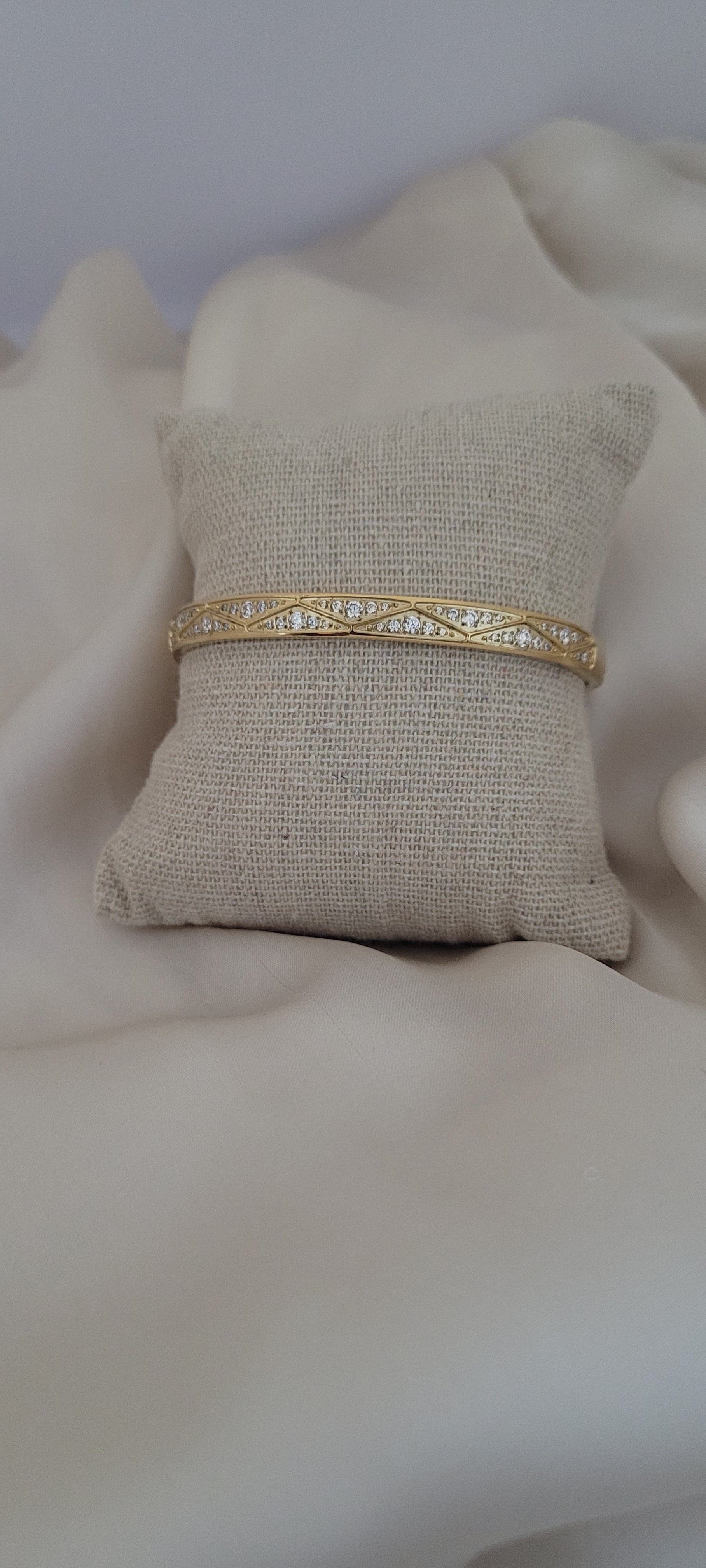 Bracelet avec strass (5.7cm)