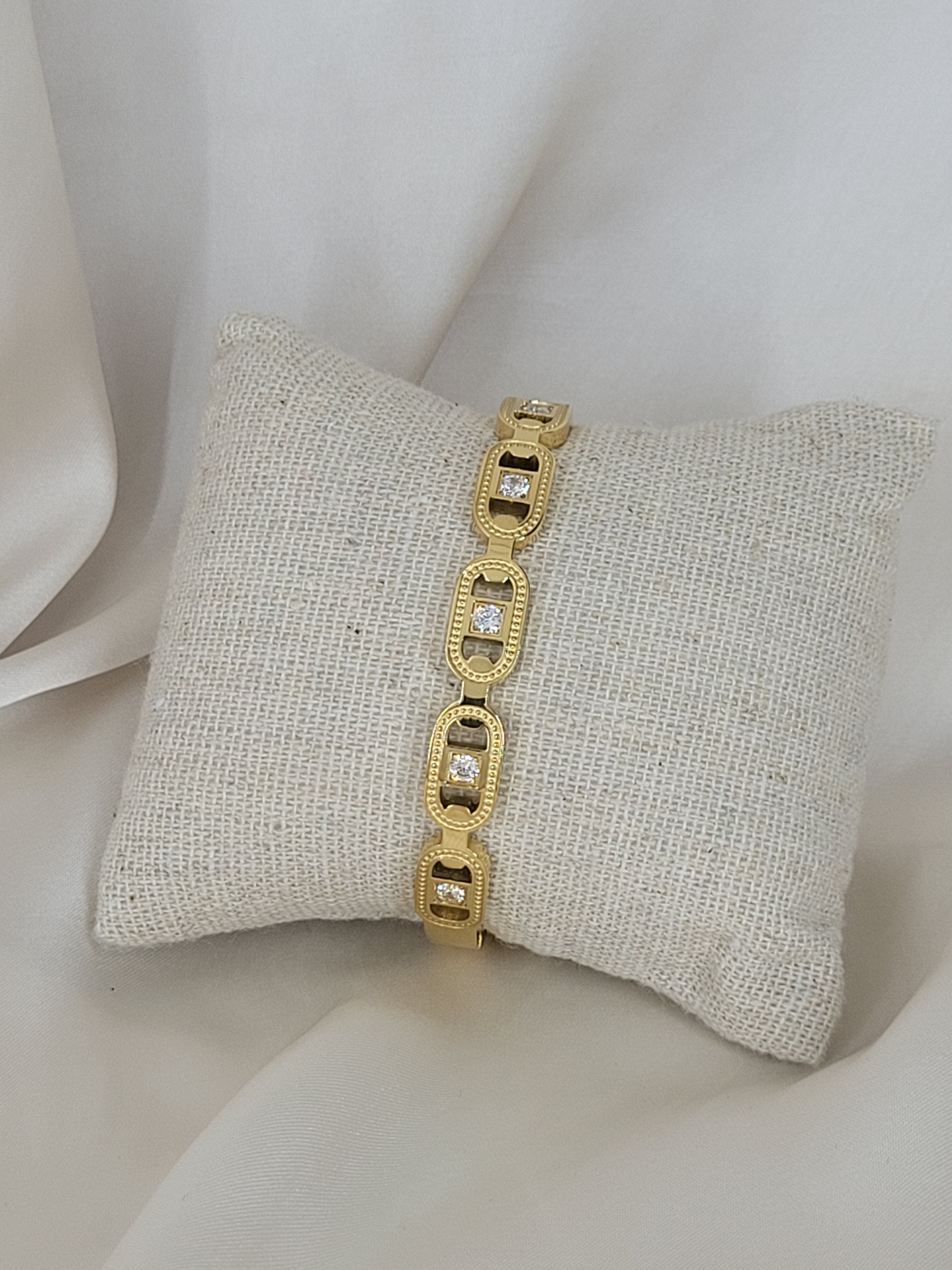Bracelet strass (5.6cm)