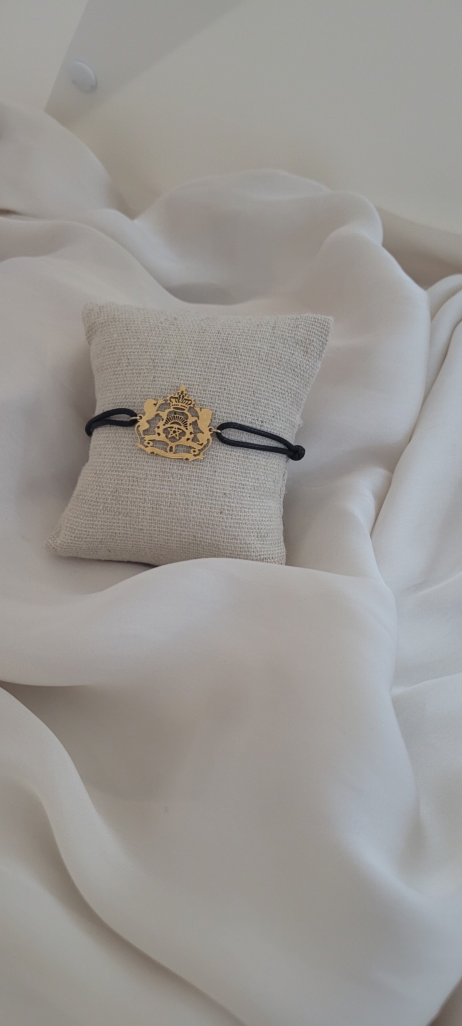 Bracelet Cordon Noir مملكة