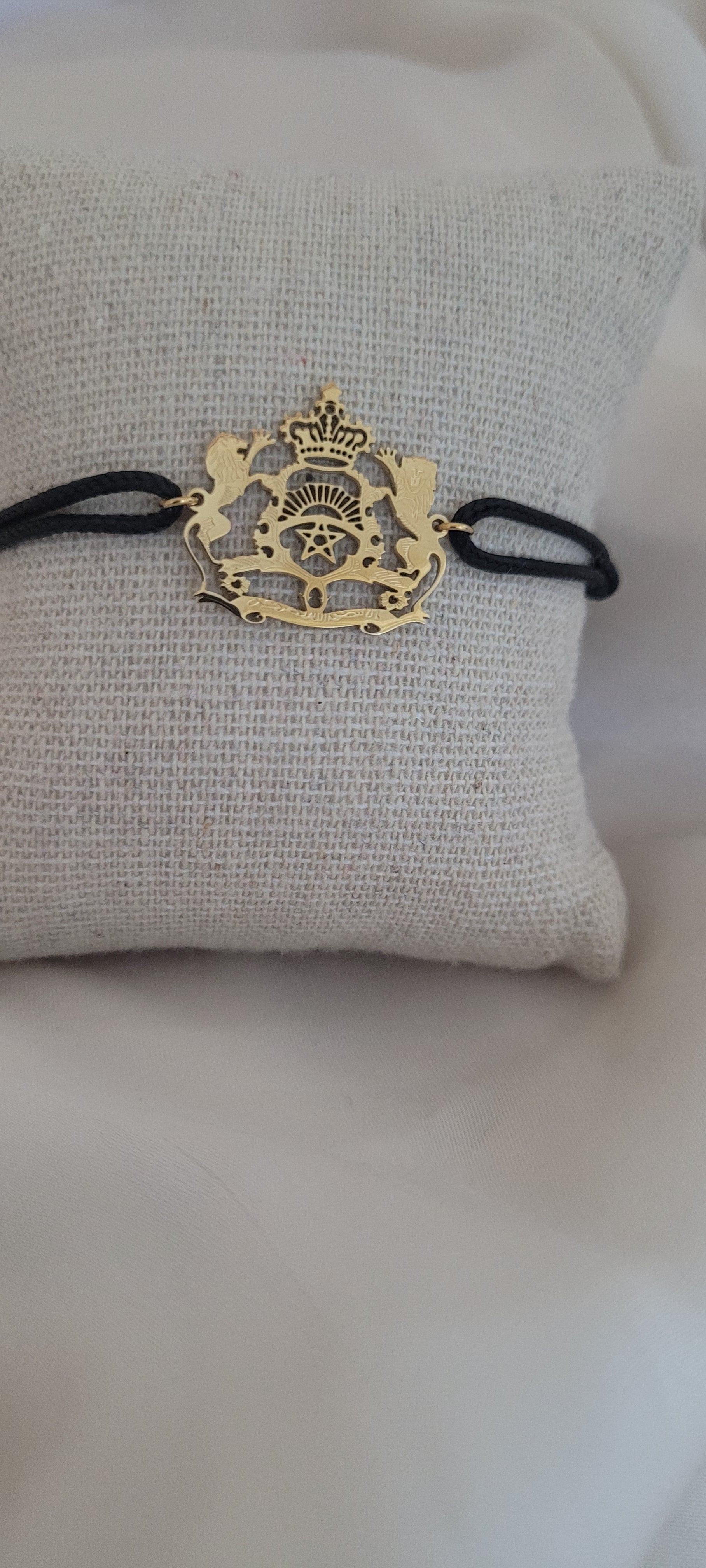 Bracelet Cordon Noir مملكة