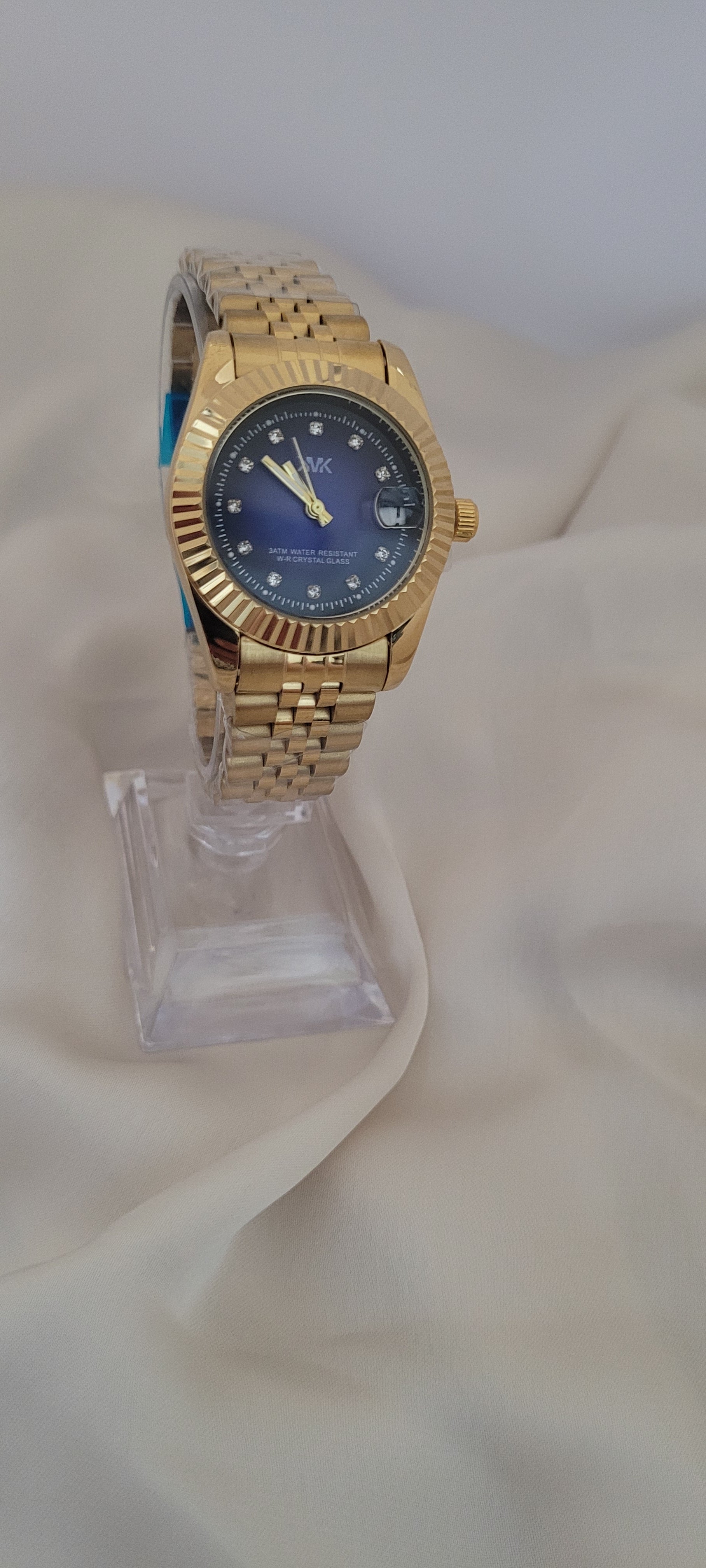 Montre waterproof bleu