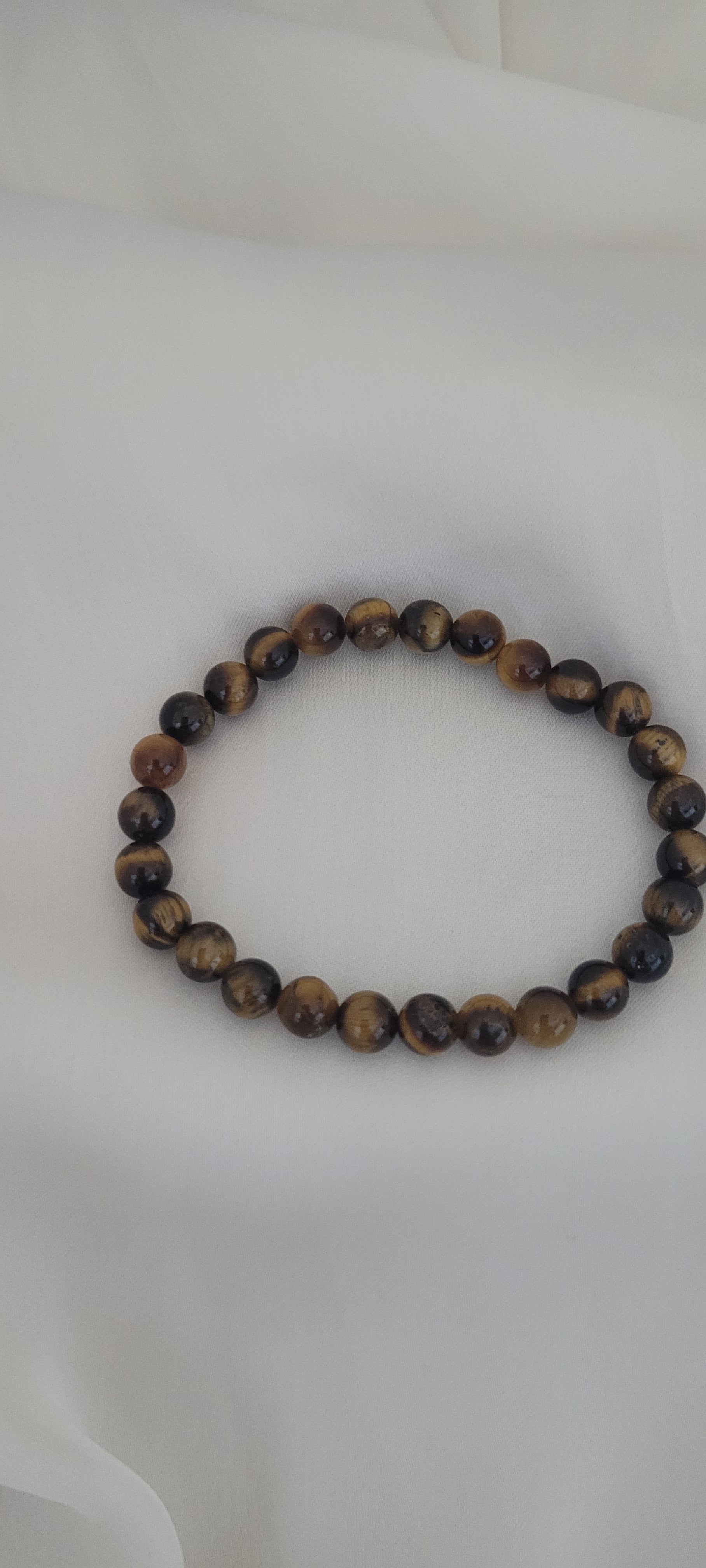Bracelet perles marron